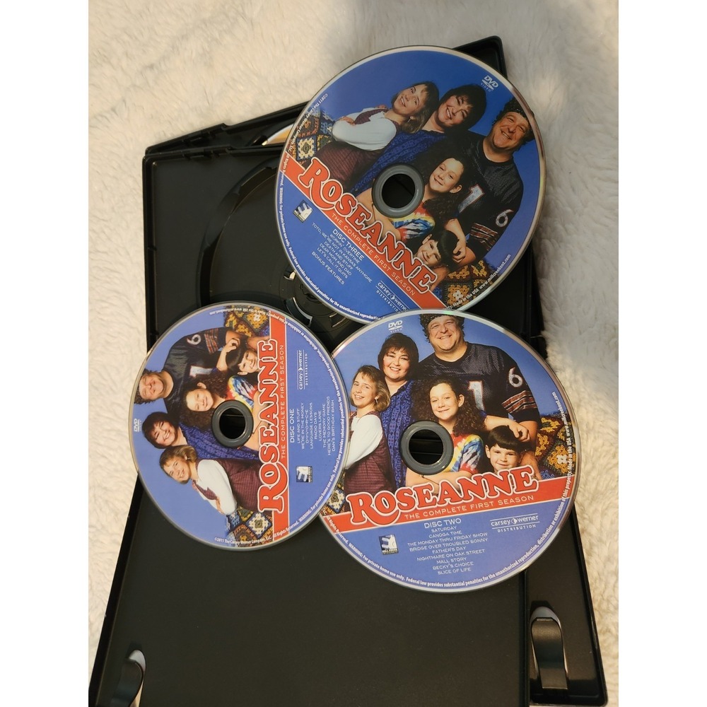 Roseanne DVD Set Complete Seasons 1 & 2 TV Combo 6 Discs Set 47 Episodes... - Picture 4 of 5